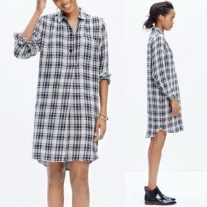 Madewell 'Latitude' Flannel Shirtdress